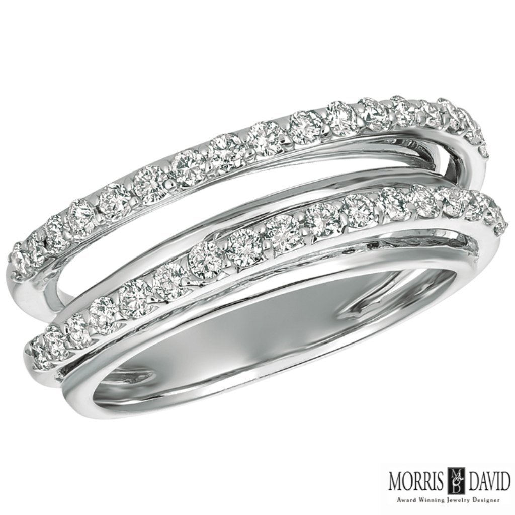 075 Ct Natural Round Cut Diamond Ring